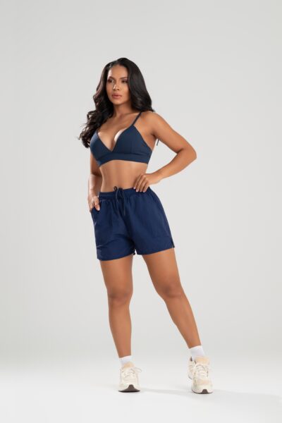 CONJUNTO SHORT/TOP;  C/ BOLSO LATERAL;2575