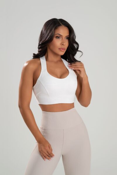 Top Feminino Avulso em Poliamida Premium