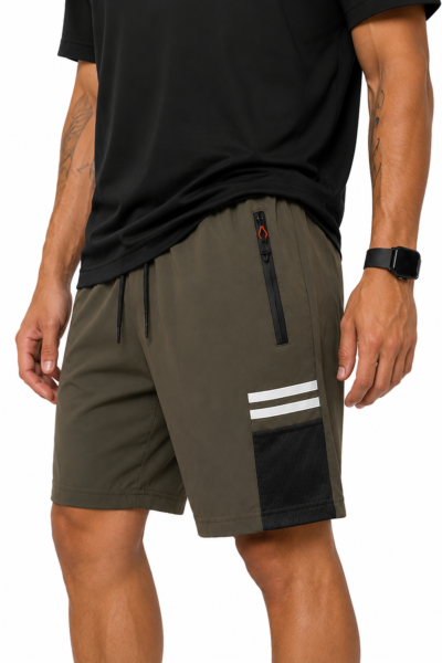 Bermuda Masculina Olympo Fitness Esportiva em Poliamida