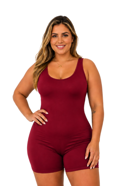 Macaquinho Rubi Feminino Fitness em Poliamida Premium